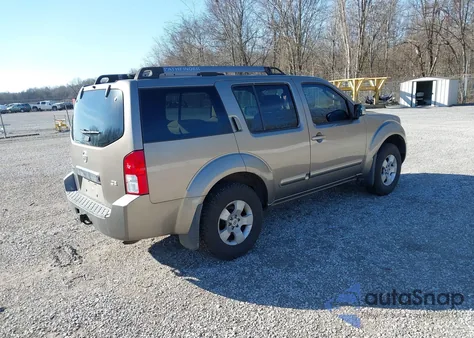 2005 Nissan Pathfinder Le from USA, damaged, VIN 5N1AR18W45C763147